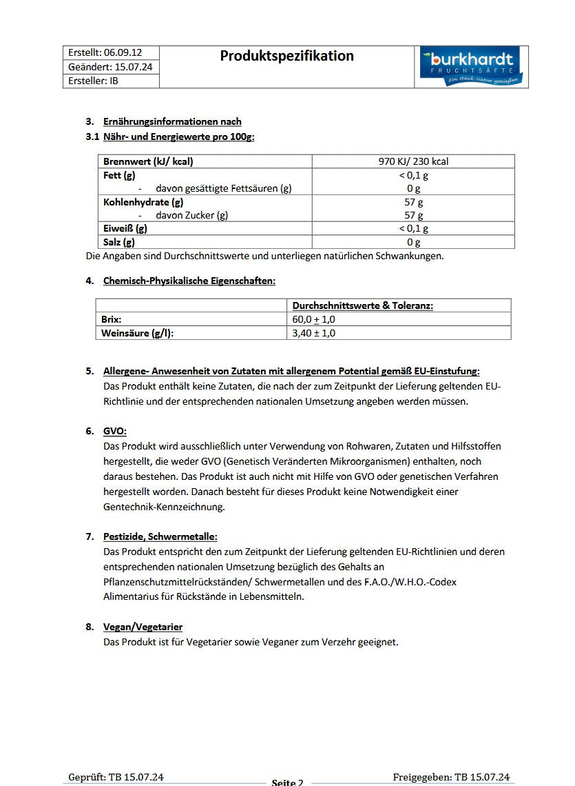 4*  Sirup Maracuja 5L BiB