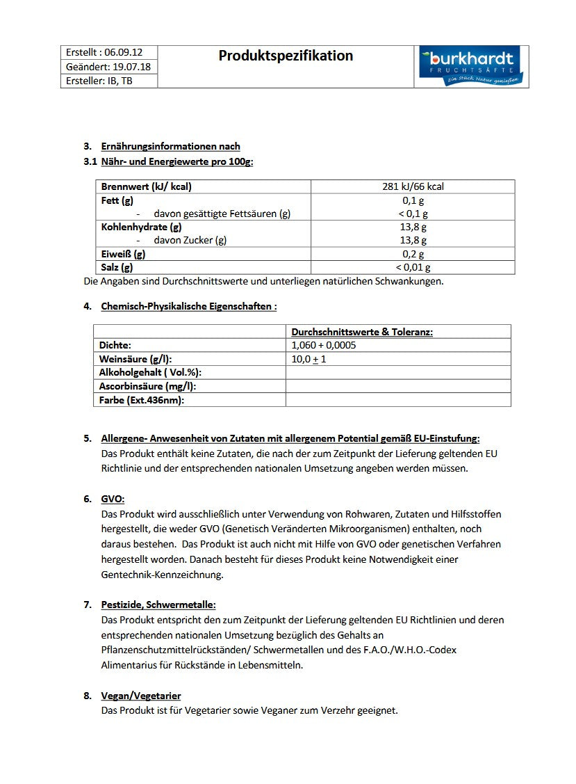 2 x Maracujagetränk 10L BiB