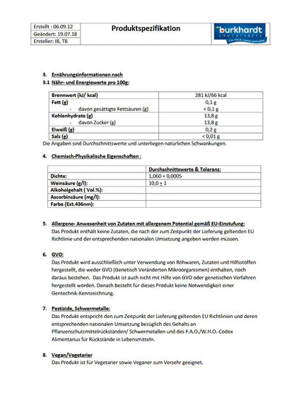 2 x Maracujagetränk 10L BiB