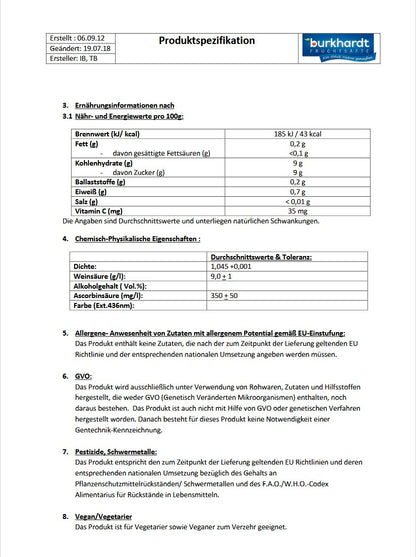 4*  Orangensaftgetränk 5L BiB